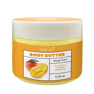 Moisturizing Organic Whipped Shea Butter Morocco Lotion Skin Whitening Body Cream Coconut Mango Body Butter