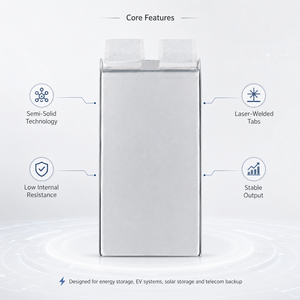 Batterie de drone légère haute tension 3,95 V 3C, cellule unique 50000 mAh pour performances FPV de niveau compétition - Product Image 2