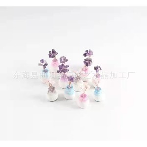 Adorno de Árbol de Piña y Árbol del Dinero, Paquete de Varias Piezas, Decoración de Cristal Hecha a Mano para el Hogar y la Oficina - Product Image 3