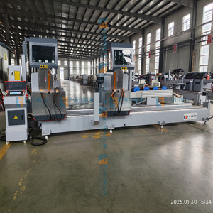 Scie à découper les profilés en aluminium, scie à double tête CNC, machine à découper les fenêtres en aluminium - Product Image 3
