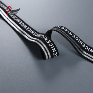 Ceinture en jacquard pour hommes Bande élastique personnalisée pour sous-vêtements - Product Image 1