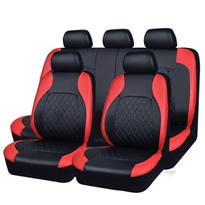 <span class=keywords><strong>Coprisedili</strong></span> <span class=keywords><strong>Auto</strong></span> in Pelle Trapuntata di Lusso <span class=keywords><strong>per</strong></span> Quattro Stagioni, Set Universale Nero <span class=keywords><strong>per</strong></span> Commercio Internazionale, Cina - Product Image 4
