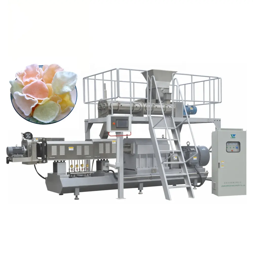 Hot Sale High Quality Potato Starch Chips Pellet Extruding   Frying Production Line