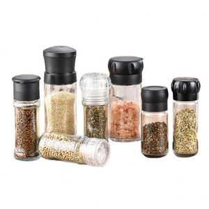 Molinillo manual de sal y pimienta de 100 ml para mayoristas, molinillo de condimentos, botella para moler sal y pimienta - Product Image 1