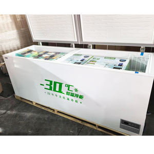 Commercial tout usage 18 Cu. Ft. Congélateur à porte pleine avec paniers de rangement Plateau solide pour <span class=keywords><strong>coffre</strong></span> à glace Certifié ETL - Product Image 1