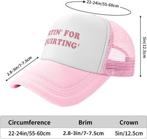 Chapeau de camionneur en maille polyester/coton à 6 panneaux avec broderie 3D, respirant, imperméable, unisexe, cadeau d'humour décontracté pour adulte - Product Image 6