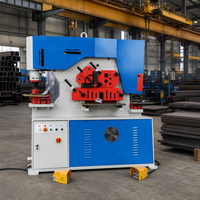 Machine de découpe et de poinçonnage hydraulique certifiée CE, multifonctionnelle, pour le travail du fer Q35Y-16, poinçonnage, cisaillement et pliage du métal, 1250KN