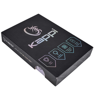 High Quality Luxury Custom <b>Black</b> Magnetic Paperboard Sponge Lining Premium High-End Gift <b>Box</b> Packaging for Consumer Electronics - Product Image 3