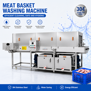 Laveuse automatique de caisses à viande pour abattoirs et salles d'abattage - Product Image 2
