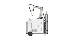 Kol labor ativer DONSIN Cobot-Schweiß roboter mit beweglichem Schweiß wagen, keine Programmierung erforderlich - Product Image 4
