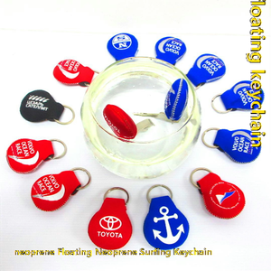 Porte-clés flottant en néoprène en forme de bateau personnalisé - Product Image 2