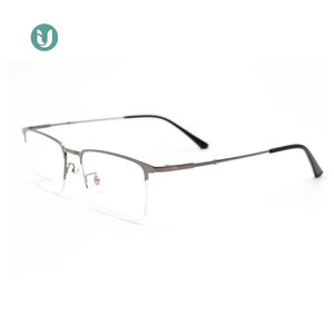 LevleNine 83327 Vintages, Armazón <span class=keywords><strong>de</strong></span> Lentes Metálicas Semi sin Montura, Armazón <span class=keywords><strong>de</strong></span> Lentes Ópticas para Hombre - Product Image 2