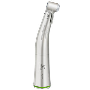 Pièce à main dentaire à faible vitesse 20:1, anneau vert avec fibre optique LED, contre-angle, pièce à main pour implants dentaires, Ti Max SG20L - Product Image 3