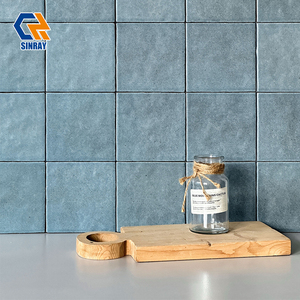 Carreaux muraux 123x123mm - Design moderne, résistants à l'usure, antidérapants, texture métallique, brillants, faits à la main, décoratifs, pour salles de bain - Product Image 2