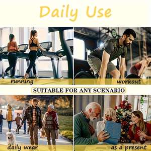 Genouillère en cuivre avec sangles réglables, protection de compression, genouillères respirantes pour la course à pied, le fitness, le basketball, 1 paire - Product Image 6