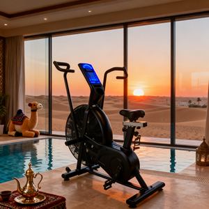 <span class=keywords><strong>Vélo</strong></span> d'appartement pliable <span class=keywords><strong>compact</strong></span> et durable de qualité supérieure avec écran intelligent pour l'entraînement à domicile - Product Image 3