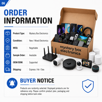 Boîte mystère d'électronique : Anneau lumineux pour joueurs de jeux mobiles en direct, pour le divertissement portable, les boutiques et les kits de vente au détail pour créateurs