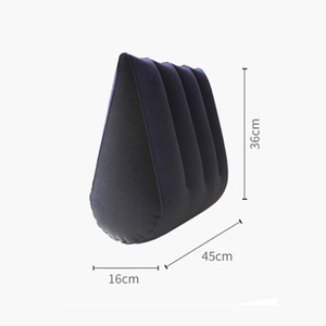 Oreiller sexuel gonflable triangulaire pour le soutien de <span class=keywords><strong>la</strong></span> taille du corps positions d'oreiller sexuel aider les meubles sexuels - Product Image 4