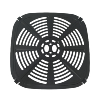 Nouvelle Conception Moderne Friteuse Électrique à Écran Tactile 1700W en Plastique 8,5L, Friteuse Numérique à Panier Unique, Friteuse à Air Domestique