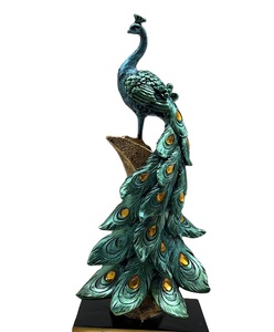 現代の家の装飾孔雀の装飾品