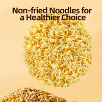 Nouilles Ramen non frites de haute qualité et délicieuses gros bols nouilles pour les petits déjeuners et déjeuners en famille 1.5kg