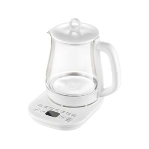 หม้อต้มน้ำไฟฟ้าแก้วมีเดีย 1.5 ลิตร พร้อมฝาปิด สำหรับชงชาและสมุนไพร - Product Image 1