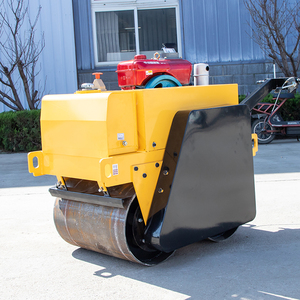 Sıcak satış kolu titreşimli toprak actor ktör pürüzsüz titreşimli yol silindiri kaldırım için 5ton 1t çift davul ağırlığı mini yol silindiri - Product Image 3