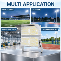 Lampu Sorot LED Multi-Head 480W 560W untuk Arena Bisbol Sepak Bola dengan Garansi 5 Tahun