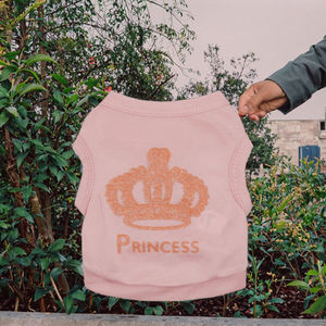 Rompi Anjing Musim Panas Poliester Multi-Warna Klasik Mewah dengan Cetakan Kartun, Pakaian Hewan Peliharaan Berkelanjutan untuk Anjing Ukuran <span class=keywords><strong>XXL</strong></span> dan Kecil - Product Image 3