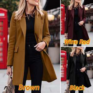 Abrigo Largo de Invierno para Mujer, Talla Grande, de Alta Calidad, en Oferta - Product Image 2