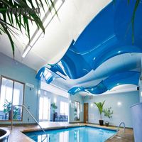 Film PVC effet miroir pour décoration de plafond, pour piscine, plafond tendu brillant