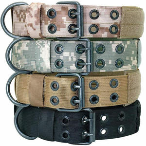 <span class=keywords><strong>Collar</strong></span> de Perro Táctico de Alta Calidad, de Nailon de <span class=keywords><strong>2</strong></span> Capas, con Anillo en <span class=keywords><strong>D</strong></span> de Hierro, Hebilla de Liberación Rápida, Ajustable y Resistente - Product Image 2