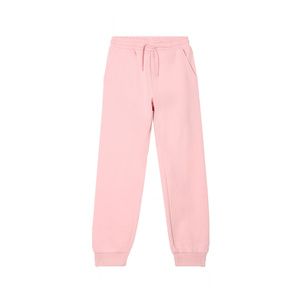 Pantalon de détente d'hiver pour filles, taille mi-haute, anti-plis, respirant, en polaire brossée douce, avec taille élastique et poches latérales pratiques - Product Image 1