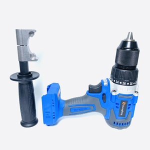 Taladro de Impacto Inalámbrico de Alto Torque con Batería de Litio, Taladro Manual Inalámbrico de 13 mm, Destornillador Portátil KX01 - Product Image 1
