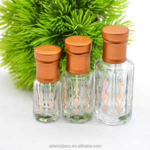Botella cuentagotas vacía con diseño dorado personalizado, tapa dorada de 3ml, 6ml, 12ml para uso en embalaje difusor, opción de 100ml disponible - Product Image 3