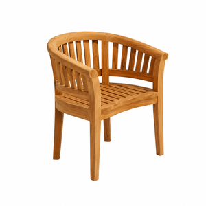 เก้าอี้อาบแดด Apollo Banana รุ่น Teak ทนทาน นั่งสบาย เป็นมิตรกับสิ่งแวดล้อม เหมาะสำหรับสวนกลางแจ้ง วิลล่า ลานบ้าน และระเบียง - Product Image 1