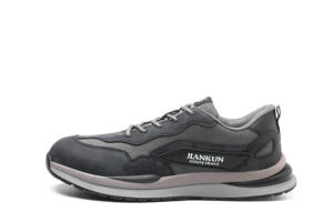 Chaussures de sécurité légères JIANKUN pour hommes, toutes saisons, <span class=keywords><strong>en</strong></span> <span class=keywords><strong>cuir</strong></span> microfibre décontracté, respirant, avec embout <span class=keywords><strong>en</strong></span> acier anti-impact/anti-perforation - Product Image 3