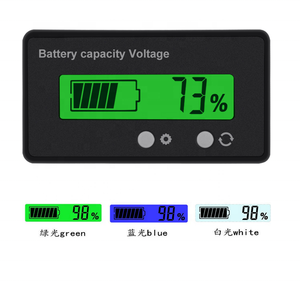12-84V Chì Axit Lithium Chỉ Báo Dung Lượng Pin Xe Máy Xe Máy Vôn Kế Kỹ Thuật Số Công Cụ Đo Điện Áp - Product Image 3