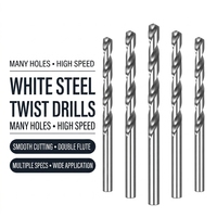 Foret hélicoïdal HSS4241 de haute précision, entièrement affûté, à rainures spirales pour un retrait efficace des copeaux, adapté au perçage CNC et manuel