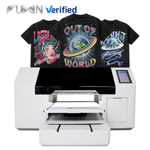 เครื่องพิมพ์ FuXin รุ่นขายดี <span class=keywords><strong>A3</strong></span> แบบ Flatbed DTG หัวพิมพ์ 2 หัว I3200 เครื่องพิมพ์ลงบนเสื้อผ้าอัตโนมัติ ขนาด 40*50 ซม. - Product Image 1