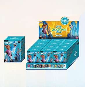 Lot de 8 Boîtes de <span class=keywords><strong>Collection</strong></span> de Peluches Mochi Anime Jandoon <span class=keywords><strong>Disney</strong></span> Zootopia 2 pour Jouets Cadeaux Anniversaire Enfants PVC Boîte Mystère Articles de <span class=keywords><strong>Collection</strong></span> - Product Image 1