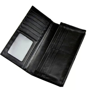 Laualsten Men's Woven Genuine Leather <b>Wallet</b> Top Grain Cowhide Horizontal Card <b>Holder</b> Everyday Use - Product Image 4