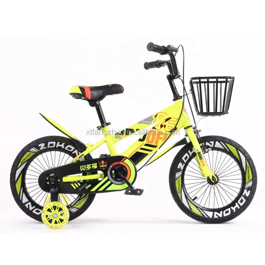 Kinderen Fietsen Snelle Levering 16 18 22 Inch Goedkope Prijs Fietsen Met Training Wielen Voor Baby Street Sport Kids bicicleta