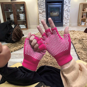 Gants de fitness flexibles en coton à demi-doigts, antidérapants, protection UV, unisexes, confortables, respirants, pour le cyclisme et les sports de plein air - Product Image 3