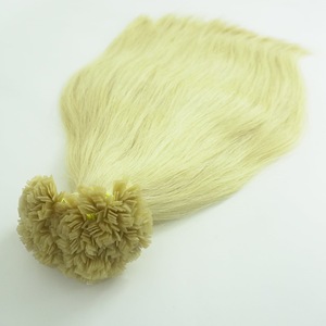 Cabello humano 100% virgen ruso Remy, 0,5g, 0,8g, 0,9g, 1g, punta de palo, queratina, extensiones de cabello de Punta I, venta al por mayor - Product Image 6