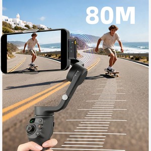 Micrófono Magnético Inalámbrico <span class=keywords><strong>A3</strong></span> 2.5G con Cancelación de Ruido ANC, Distancia de Transmisión de 80 Metros para Transmisión en Vivo desde Teléfonos Móviles - Product Image 3