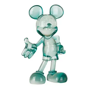 Mobili di cristallo Topolino da soggiorno TV ingresso desktop benvenuto decorazione topolino a colori trasparenti