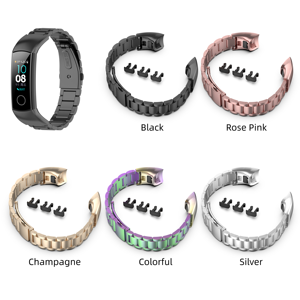 Trendybay vente en gros plus récent bracelet de montre en acier inoxydable pour Huawei <span class=keywords><strong>Honor</strong></span> <span class=keywords><strong>Band</strong></span> <span class=keywords><strong>5</strong></span> Bracelet de remplacement pour <span class=keywords><strong>Honor</strong></span> <span class=keywords><strong>Band</strong></span> 4 Bracelet - Product Image 2