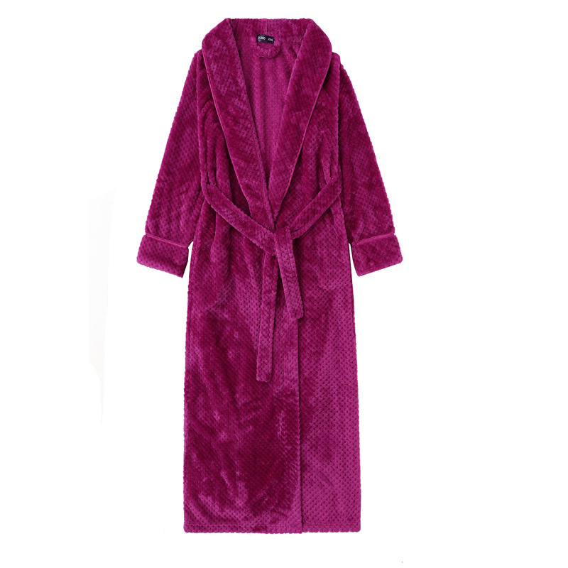 Winter Fashion Women Bathrobe Solid Color Thicken Plush Long Sleeve Bathrobe Sleepwear Warm Nightgown Christmas Gift for Women| Alibaba.com Winter Fashion Women Bathrobe Solid Color Thicken Plush Long Sleeve Bathrobe Sleepwear Warm Nightgown Christmas Gift for Women| Alibaba.com