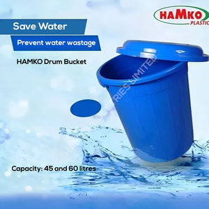 Cubo de tambor de plástico Premium Guard 60Ltr sin tapa que revoluciona las soluciones de almacenamiento con durabilidad, estilo y funcionalidad - Product Image 4